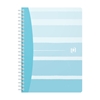 Picture of Piezīmju grāmatiņa ar spirāli OXFORD ICONIC, A5, 60 lapas, 90 gsm, rūtiņu