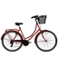 Изображение Pilsētas velosipēds Bisan 28 Paradise S (PR10010418) sarkans/pelēks (21)