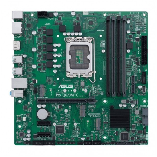 Picture of Pyta gówna Asus asustek Q670EI-IM-A S1700/DDR5/3xDP+HDMI/vPro/24-7/mITX