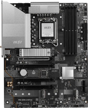 Изображение Pyta gówna MSI MSI Pro Z890-S WiFi6E           (Z890,S1851,ATX,DDR5)