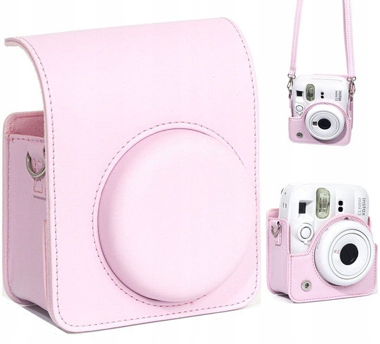 Picture of Pokrowiec LoveInstant Futera Etui Pokrowiec Osona Case Do Fujifilm Fuji Instax Mini 13 Mini13 / Róowy