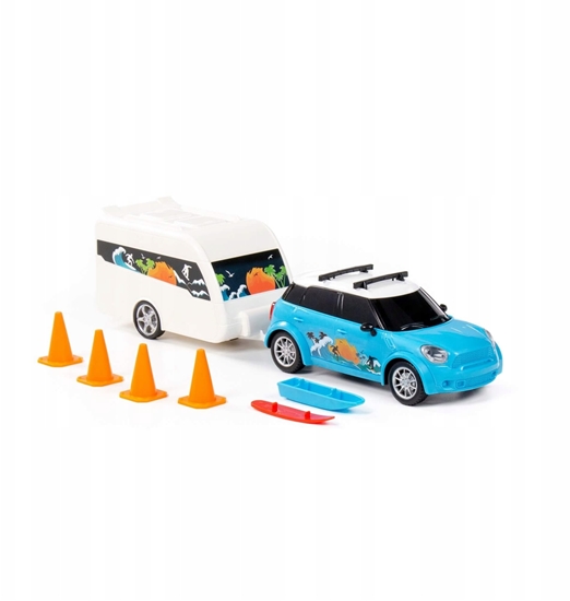 Picture of Polesie AUTO OSOB PRZYCZEP 41X12X10 CRUISE SIAT P10