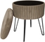 Picture of POUF HS522-5 36X36X45CM TAUPE