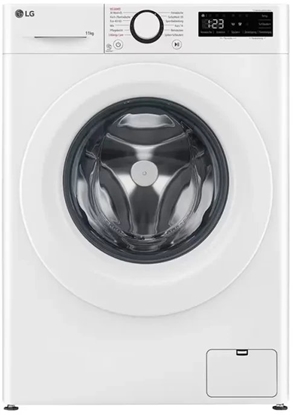 Picture of Pralka LG LG | Washing Machine | F4WR513SBW | Energy efficiency class A-10% | Front loading | Washing capacity 13 kg | 1400 RPM | Depth 61.5 cm | Width 60 cm | LED | Direct drive | White