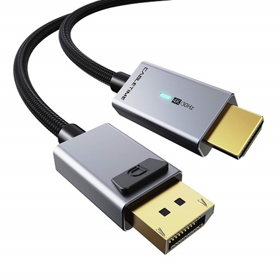 Picture of Premium Cable DisplayPort - HDMI, 4K/30Hz, 1m