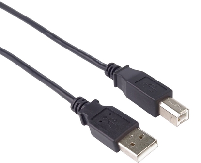 Picture of PremiumCord kabel USB 2.0, A-B, 0.5m, czarny