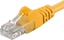 Изображение PremiumCord PremiumCord Patch kabel UTP RJ45-RJ45 CAT6 1,5m lutá
