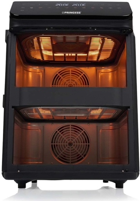 Picture of Princess Double Stack Airfryer | 182490 | Power 3000 W | Capacity 11.2 L | Black