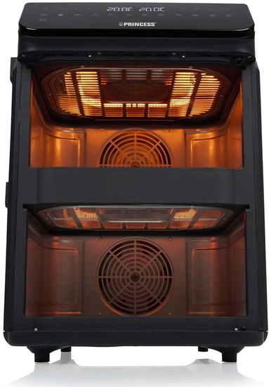 Picture of Princess Double Stack Airfryer | 182490 | Power 3000 W | Capacity 11.2 L | Black