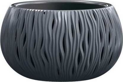 Изображение Prosperplast Doniczka Bowl Sandy antracytowy 37cm (DSK370-S433)