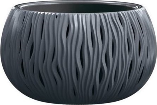 Picture of Prosperplast Doniczka Bowl Sandy antracytowy 37cm (DSK370-S433)