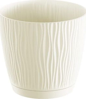 Изображение Prosperplast Doniczka Prosperplast Sandy P DSY130P r. 13 cm krem