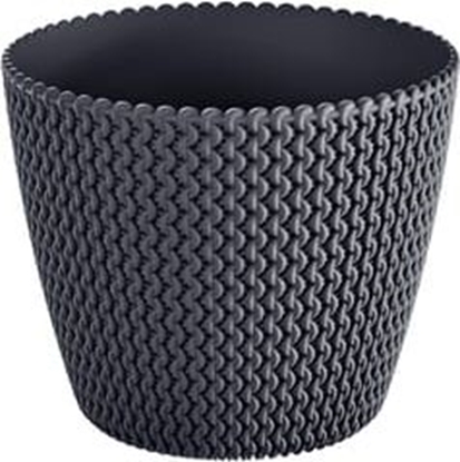 Изображение Prosperplast Doniczka Prosperplast Splofy r. 16 cm antracyt