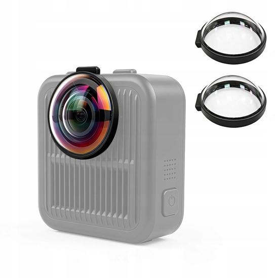 Picture of Puluz 2x Osona Ochronna Szko Osony Na Obiektyw Obiektywy Do Gopro Max2 / Max 2 / Pu1102t