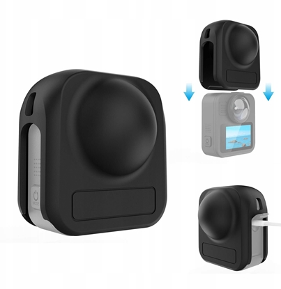 Изображение Puluz Etui Silikonowe Pokrowiec Futera Case Osona Do Gopro Max 2 / Max2 / Puluz / Pu1101b