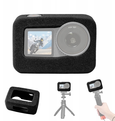 Изображение Puluz Kapturek Osona Na Wiatr Przeciwwietrzna Windslayer Do Dji Osmo Action 6 / Pu1104b