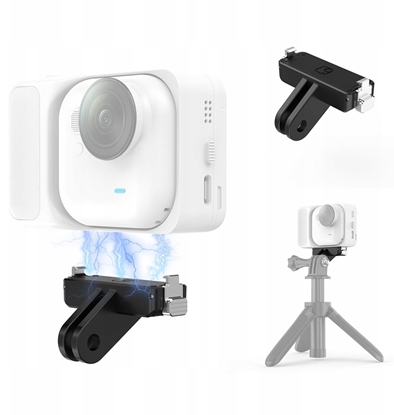 Изображение Puluz Mocowanie Uchwyt Szybkozczka Magnetyczna Magnes do Insta360 GO Ultra / mocowanie GoPro / PU1072B