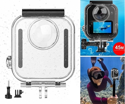 Изображение Puluz Obudowa Podwodna Etui Do 45m Do Gopro Max 2 / Max2 / Pu1098t