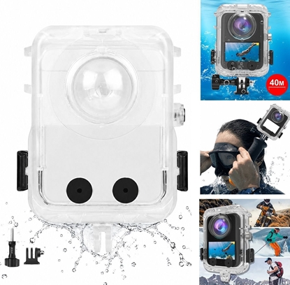 Изображение Puluz Obudowa Wodoodporna Podwodna Etui Do Dji Osmo 360 Do Nurkowania Wody 40m / Pu1081t