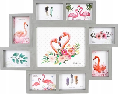Изображение Ramka FANDY Ramka Galeria szara 9 zdj