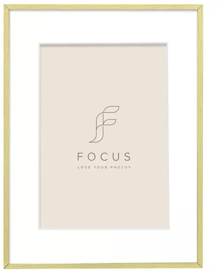 Picture of Ramka Focus Focus Aster Gold 20x25/PP 15x20