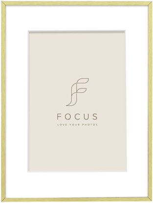 Изображение Ramka Focus Focus Aster Gold 40x50/PP 30x40