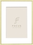 Picture of Ramka Focus Focus Aster Gold 40x50/PP 30x40