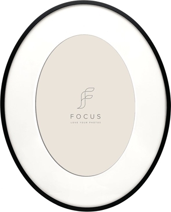 Изображение Ramka Focus Focus Aster Oval Black 24,6x30,6/PP 18x24