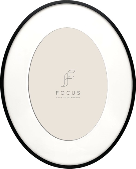 Picture of Ramka Focus Focus Aster Oval Black 24,6x30,6/PP 18x24