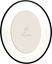 Attēls no Ramka Focus Focus Aster Oval Black 24,6x30,6/PP 18x24