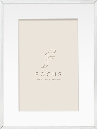 Изображение Ramka Focus Focus Aster Silver 18x24/PP 13x18