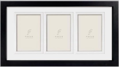 Изображение Ramka Focus Focus Dahlia Black 21x40/PP Collage 3*10x15