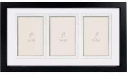 Изображение Ramka Focus Focus Dahlia Black 24x49/PP Collage 3*13x18