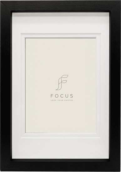 Picture of Ramka Focus Focus Dahlia UV Glass Black 30x40/PP 20x30