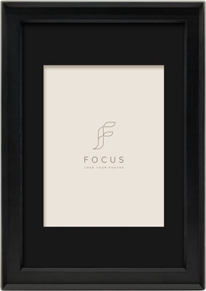 Изображение Ramka Focus Focus Darcey Black 50x70/PP 40x50