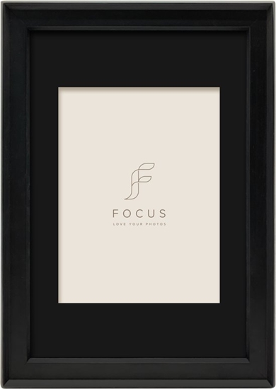 Picture of Ramka Focus Focus Darcey Black 50x70/PP 40x50