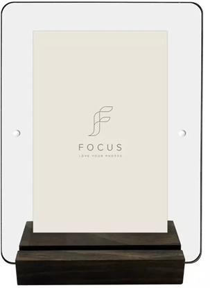 Изображение Ramka Focus Focus Photo Block Walnut Acrylic 10x15