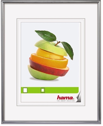 Изображение Ramka Hama RAMKA SEVILLA DECOR 30X40 CM, SZKO, DIN A4, SREBRNY MAT