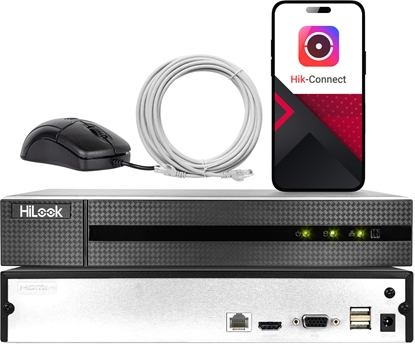 Attēls no Rejestrator HiLook Rejestrator IP HiLook by Hikvision NVR-104MH-D 4 kanaowy sieciowy