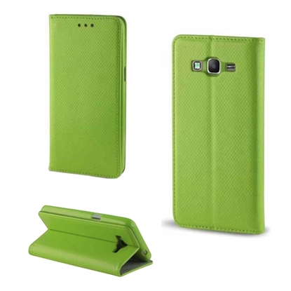 Picture of Riff Magnēstikas Fiksācijas Sāniski atverams maks bez klipša Samsung Galaxy A30 A305  / A20 A205 Lime