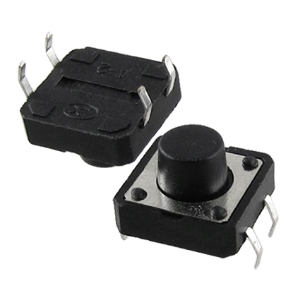Picture of Riff taktilā spiedpogas mikroslēdzis bez fiksācijas 12 x 12 x 6 mm DIP 4 kontakti
