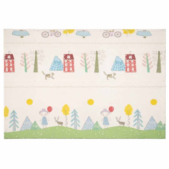 Изображение RoGer Foldable Foam Play Mat 150x200cm Trees Bears