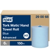 Picture of Roku dvieļu rullis TORK Advanced Matic Blue, 2 sl., 612 lapas rullī, 21 cm x 150 m, zilā krāsā