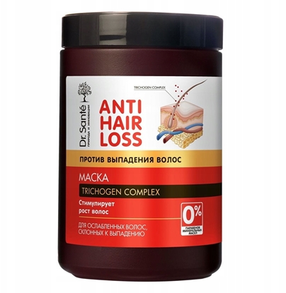 Изображение Ronney DR. SANTE Anti Hair Loss Maska przeciw wypadaniu wosów Trichogen Complex 1000 ml