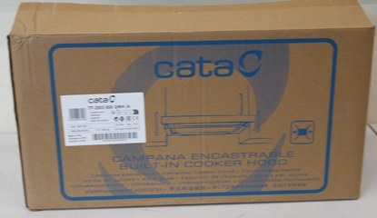Picture of SALE OUT. CATA | Hood | TF 2003 600 GWH | Telescopic | Energy efficiency class C | Width 60 cm | 390 m³/h | Mechanical control | LED | White Glass | DAMAGED PACKAGING, DENT ON CORPUS, DAMAGED PAINT | 22 month(s)