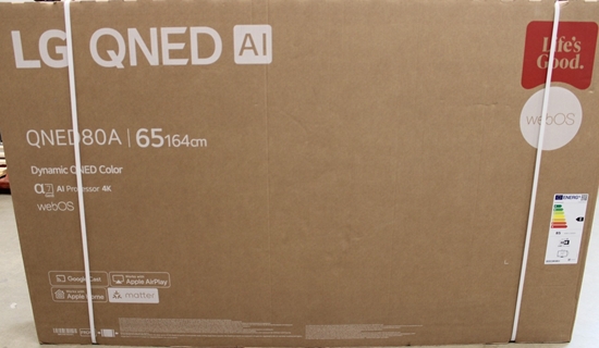 Picture of SALE OUT. LG 65QNED80A3A | 65 | Smart TV | webOS | UHD | DAMAGED PACKAGING