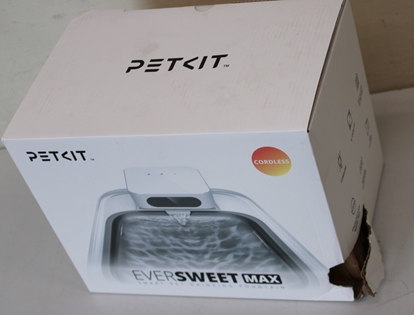 Picture of SALE OUT. Petkit P4115 Eversweet Max (CT-W3) | PETKIT Drinking Fountain | Eversweet Max | Capacity 3 L | Material  Food-grade ABS | White | DAMAGED PACKAGING | 22 month(s)