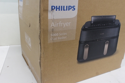 Picture of SALE OUT. Philips NA552/00 5000 Series Dual Steam Airfryer, 9 L, Black | SALE OUT. Philips Dual Steam Air Fryer | NA552/00 5000 Series | Power 2750 W | Capacity 9 L | RapidAir Plus | Black | DAMAGED PACKAGING | 24 month(s)