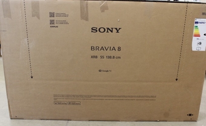 Изображение SALE OUT. Sony K55XR80PAEP Bravia 8 | 55 | Smart TV | Google TV | 4K UHD | Black | DAMAGED PACKAGING
