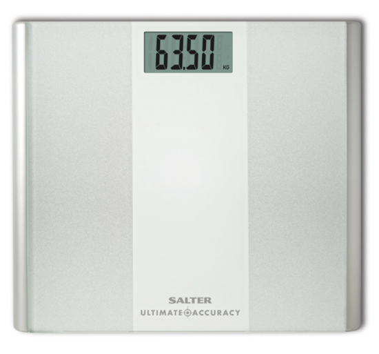 Picture of Salter 9009 WFEU12 Ultimate Accuracy Electronic Bathroom Scales, White